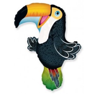 Toucan Island Party Supershape Balloon